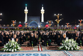 مراسم خطبه خوانی شب شهادت امام رضا (ع)