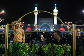 مراسم خطبه خوانی شب شهادت امام رضا (ع)