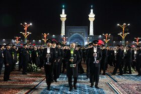 مراسم خطبه خوانی شب شهادت امام رضا (ع)