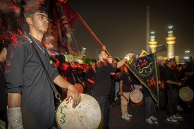 مراسم عزاداری شب شهادت امام رضا (ع) - مشهد