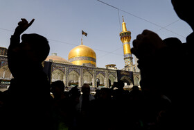 عزاداری شهادت امام رضا ( ع ) در حرم مطهر رضوی