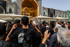 عزاداری شهادت امام رضا ( ع ) در حرم مطهر رضوی