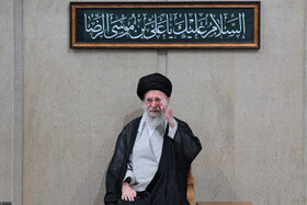 مراسم عزاداری شهادت امام رضا علیه‌السلام با حضور مقام معظم رهبری