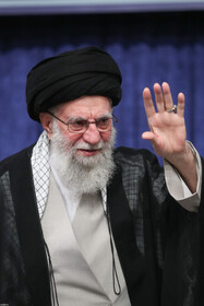 مراسم عزاداری شهادت امام رضا علیه‌السلام با حضور مقام معظم رهبری