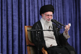 مراسم عزاداری شهادت امام رضا علیه‌السلام با حضور مقام معظم رهبری