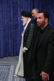 مراسم عزاداری شهادت امام رضا علیه‌السلام با حضور مقام معظم رهبری