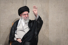 مراسم عزاداری شهادت امام رضا علیه‌السلام با حضور مقام معظم رهبری