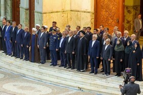 اعضای دولت با آرمان‌های امام خمینی(ره) تجدید میثاق کردند