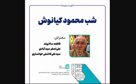 شبی برای محمود کیانوش