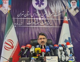 میانگین ۱۷ دقیقه‌ای رسیدن اورژانس به محل حادثه/ برقراری بیش از ۳ میلیون تماس با اورژانس تهران در سال گذشته