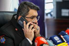 نشست خبری رییس اورژانس استان تهران