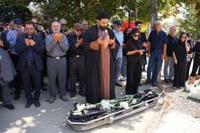 مراسم وداع و تشییع پیکر «مهرداد فلاحتگر» بازیگر سینمای ایران