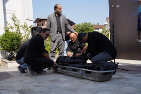 مراسم وداع و تشییع پیکر «مهرداد فلاحتگر» بازیگر سینمای ایران