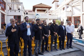 مراسم وداع و تشییع پیکر «مهرداد فلاحتگر» بازیگر سینمای ایران