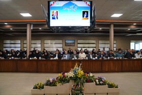 آئین تکریم و معارفه مدیرکل حفاظت محیط زیست استان اردبیل
