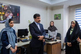 بازدید عبدالکریم حسین‌زاده، معاون رئیس‌جمهور در امور توسعه روستایی و مناطق محروم از خبرگزاری ایسنا