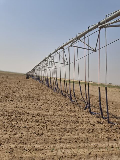 بزرگترین و مدرنترین طرحهای آبیاری نوین کشور در دهلران افتتاح میشود