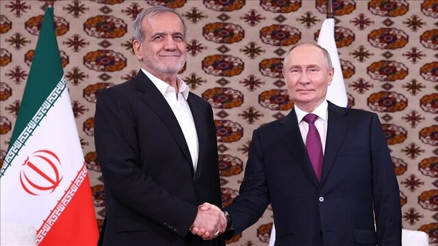 گفت‌وگوی پزشکیان و پوتین درباره وضعیت برنامه هسته‌ای ایران