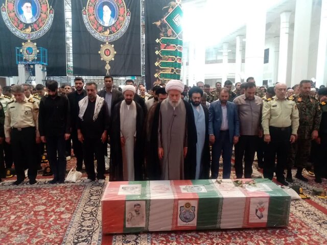 پیکر شهید امنیت، سجاد جوکار در شیراز آرام گرفت پیکر شهید امنیت، سجاد جوکار در شیراز آرام گرفت