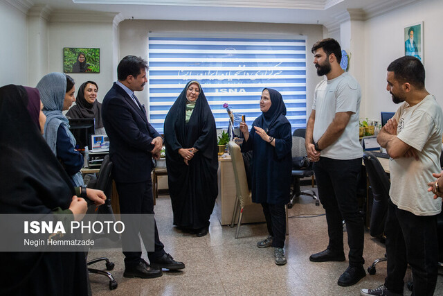 معاون توسعه امور روستایی رئیس جمهور از ایسنا بازدید کرد