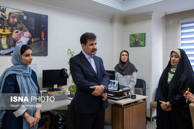 معاون توسعه امور روستایی رئیس جمهور از ایسنا بازدید کرد