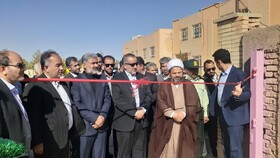 بهره‌برداری از زمین چمن مصنوعی دبستان شهید فغانی عشق‌آباد