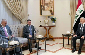 دیدار رئیس پارلمان عراق با کاردار آمریکا بر سر سرنوشت پایگاه عین‌الاسد