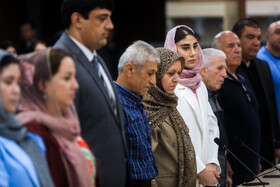 ناهید کیانی، عضو تیم ملی تکواندو در مراسم جشن تولد مدال آوران المپیک