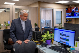 بازدید سیدرضا صالحی امیری، وزیر میراث فرهنگی، گردشگری و صنایع دستی از ایسنا
