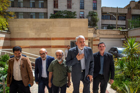 بازدید سیدرضا صالحی امیری، وزیر میراث فرهنگی، گردشگری و صنایع دستی از ایسنا