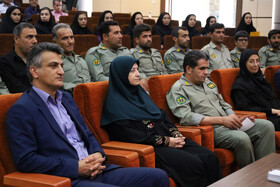 دیدار شینا انصاری معاون رئیس جمهور و رئیس سازمان حفاظت محیط زیست کشوربا محیط بانان استان