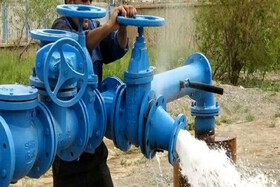 افتتاح ۱۰ پروژه آبرسانی در ملایر همزمان با هفته دولت