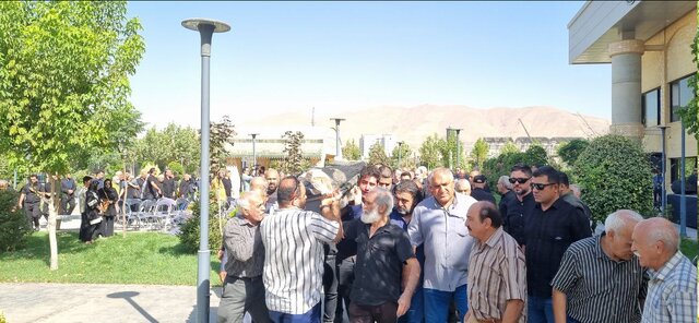 رضا سوختهسرایی تشییع شد/ خیلیها نیامدند!