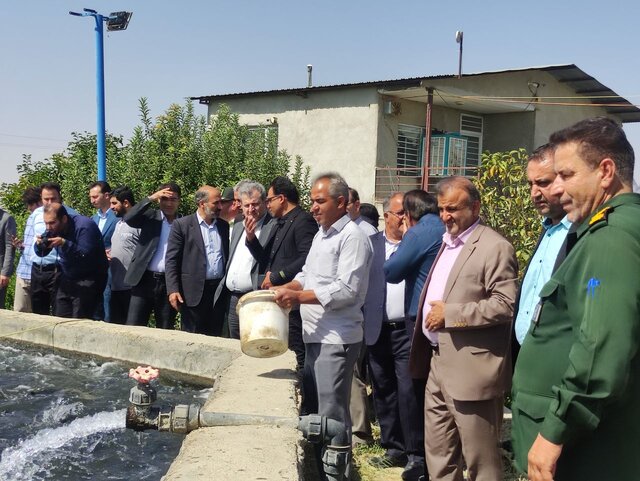 افتتاح اولین واحد پرورش ماهی خاویاری در ملایر