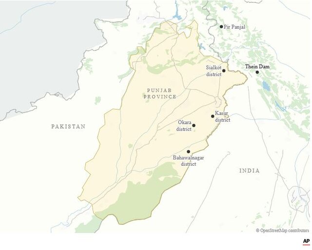 تخلیه دهها هزار نفر در پاکستان پس از رهاسازی آب رودخانههای سرریزشده در هند