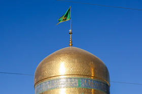 آیین سنتی تعویض پوش ضریح مطهر امام رضا (ع)
