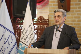 پیروز حناچی، عضو هیئت مدیره صندوق توسعه و احیا در گردهمایی مدیران میراث فرهنگی کشور - یام مرند
