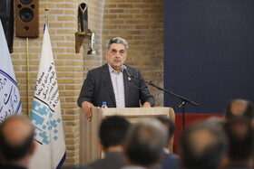 پیروز حناچی، عضو هیئت مدیره صندوق توسعه و احیا در گردهمایی مدیران میراث فرهنگی کشور - یام مرند
