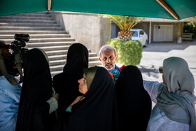 پیمان جبلی، رئیس سازمان صدا و سیما در حاشیه جلسه هیات دولت - ۵ شهریور