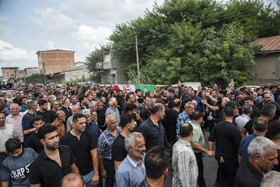 مراسم تشییع پیکر «امامعلی حبیبی»