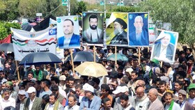 تظاهرات دانشجویان دانشگاه‌های یمن در حمایت از غزه