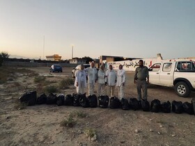 پاکسازی مناطق پیرامونی شاهرود توسط بانوان دوستدار طبیعت