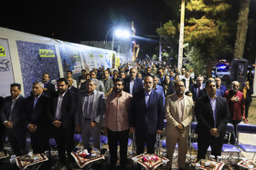 رونمایی از مجسمه «آرش کمانگیر» در کرمان