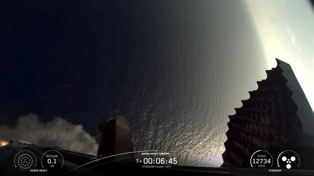 موشک «استارشیپ» برای دهمین بار به پرواز درآمد