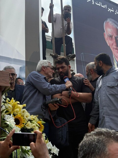 وداع با اسطوره کشتی، «امامعلی حبیبی»/ حضور پررنگ مردم و قهرمانان از یزدانی تا خادم