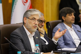 حسین سیمایی صراف در نشست افتتاح پروژه‌های عمرانی دانشگاه صنعتی اصفهان و شهرک علمی تحقیقاتی اصفهان
