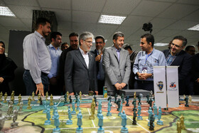 بازدید حسین سیمایی‌صراف، وزیر علوم، تحقیقات و فناوری از منطقه نوآوری کارخانه فولاد مبارکه در دانشگاه صنعتی اصفهان