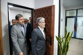 بازدید حسین سیماییصراف، وزیر علوم، تحقیقات و فناوری از دفتر مخصوص استانداری اصفهان در شهرک علمی تحقیقاتی اصفهان