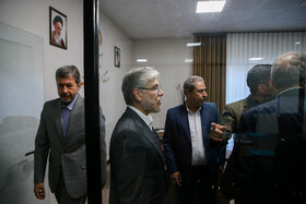 بازدید حسین سیمایی‌صراف، وزیر علوم، تحقیقات و فناوری از دفتر مخصوص استانداری اصفهان در شهرک علمی تحقیقاتی اصفهان 