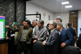 بازدید حسین سیمایی‌صراف، وزیر علوم، تحقیقات و فناوری از دفتر مخصوص استانداری اصفهان در شهرک علمی تحقیقاتی اصفهان 